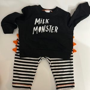 Target - Cat & Jack Baby- milk monster - size 0-3 months